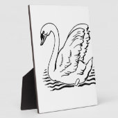 Graceful Swan Fotoplaat (Zijkant)