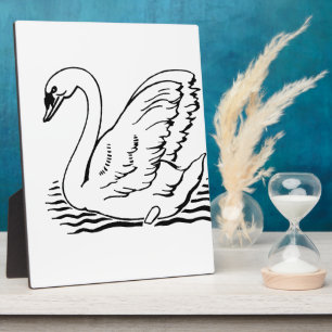 Graceful Swan Fotoplaat