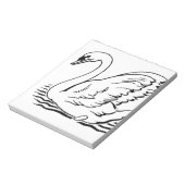 Graceful Swan Notitieblok (Gedraaid)