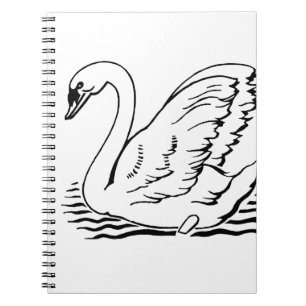 Graceful Swan Notitieboek
