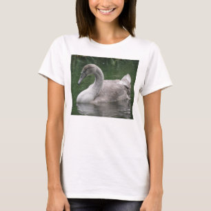 Graceful Swan op het Shirt voor de waterdames T
