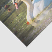 Graceful Swan Tissuepapier (Detail)