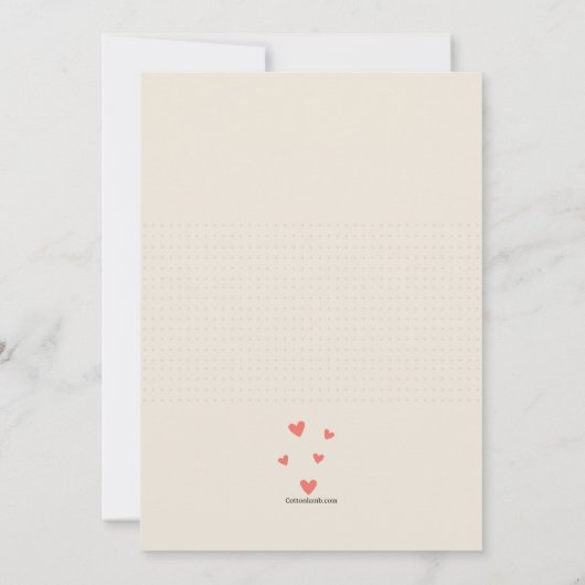 Graceful Swans Post Mariage Brunch Invitation (Dos)