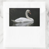 Graceful White Swan Stickers (Tas)