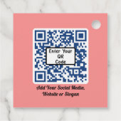 GraceMark Hang Label met QR-code (Achterkant)