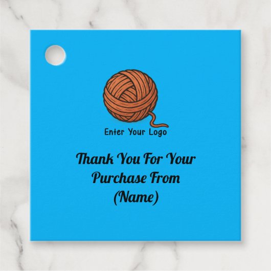 GraceMark Hang Label met QR-code (Voorkant)