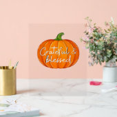 Grâces et bienheureux - Chute Citrouille Thanksgiv (Mariage)