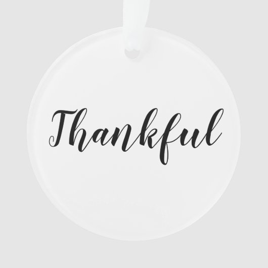 Grâces noir blanc script personnalisé joli Noël (devant)