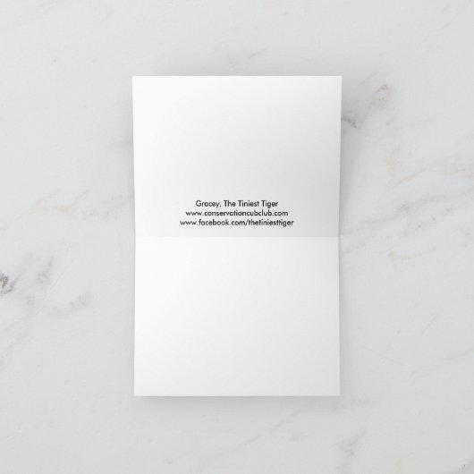 Gracey, la carte de note la plus minuscule de (Intérieur)