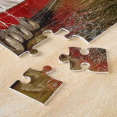 Grachten van Amsterdam. Legpuzzel (Zijkant)