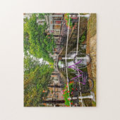 Grachten van Amsterdam. Legpuzzel (Verticaal)
