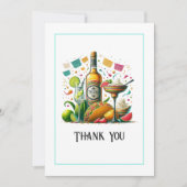 "Gracias, Amigo!" Fiesta-Fresh Bedankkaart (Voorkant)