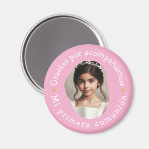 Gracias por acompañarnos mi primera comunión foto magneet