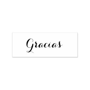 Gracias - Rubber stempel