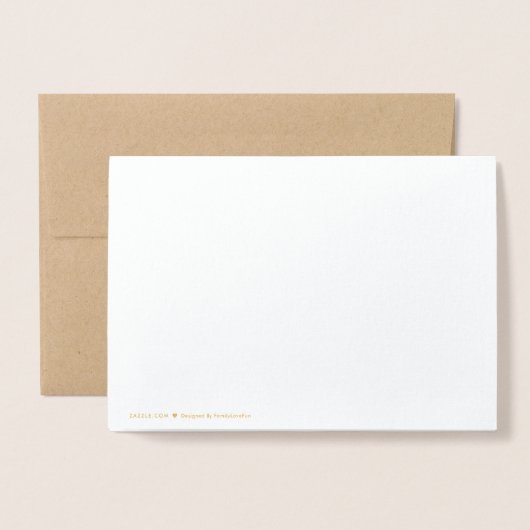 Gracias Spaans Bedankt Brushstroke Script Gold Folie Kaarten (Met envelop)