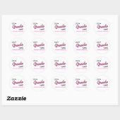 Gracie ding dat je niet zou begrijpen ronde sticker (Vel)
