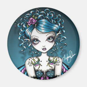 Gracie Gothic Couture Swallow Tattoo Fairy Magneet