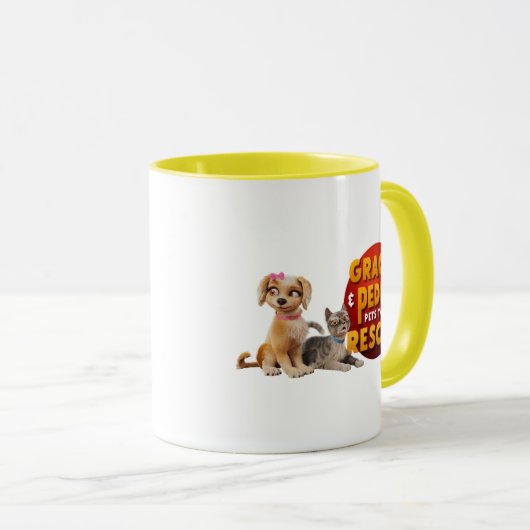 Gracie & Pedro Dynamic Duo Mok (Voorkant rechts)