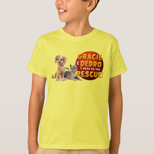 Gracie & Pedro Dynamic Duo T-shirt (Voorkant)