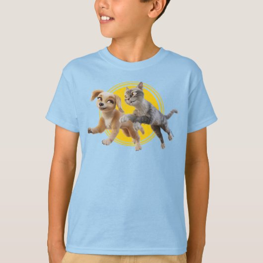 Gracie & Pedro Unleashed T-shirt (Voorkant)