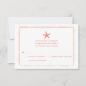 Gracity Starfish | Mariage RSVP (Devant)