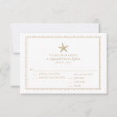 Gracity Starfish | Mariage RSVP (Devant)