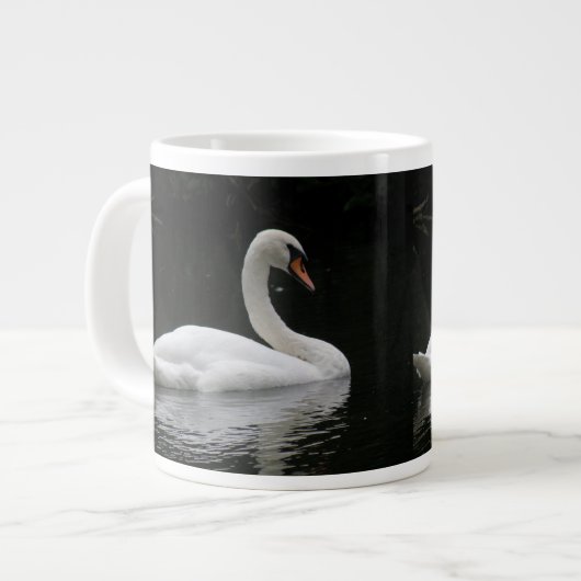 Gracity White Swan Mug (Devant gauche)