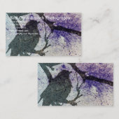 Grackle Grunge Visitekaartje (Voorkant / Achterkant)