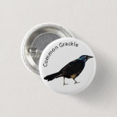 Grackle Ronde Button 3,2 Cm (Voorkant /achterkant)