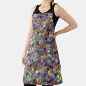 grackles en pansies schort (Insitu)