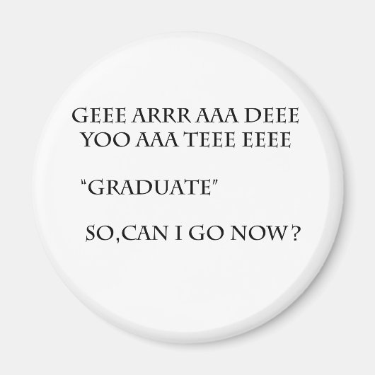 Grad 2011 magneet (Voorkant)
