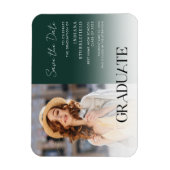 Grad 2023 Foto Afstuderen Save the Date Magneet (Verticaal)