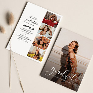 Grad 2025 Photos Faire-part de graduation