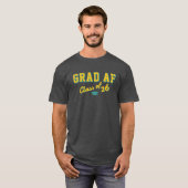 Grad AF | Script Klas van 2026 T-shirt (Voorkant volledig)