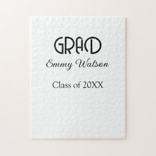Grad afstudeerletter afstuderen naam klas van 20XX Legpuzzel