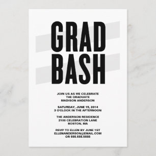 Grad Bash Invitation du groupe de diplômés