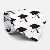 Grad Cap en Diploma Afstuderen Stropdas (Opgerold)