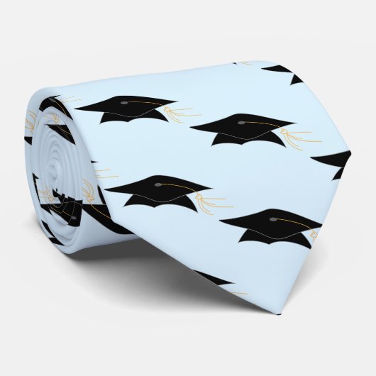Grad Cap en Kwast Afstuderen Stropdas (Opgerold)