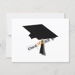 Grad Cap Klas van 2026 Afstuderen Briefkaart