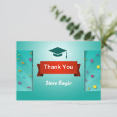 Grad Carte de remerciements (Debout devant)