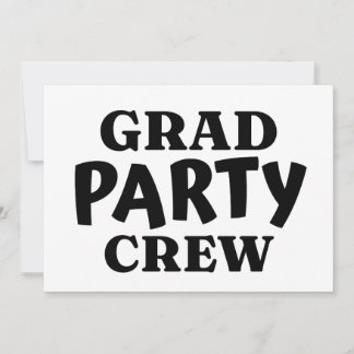 Grad Feest Crew Kaart