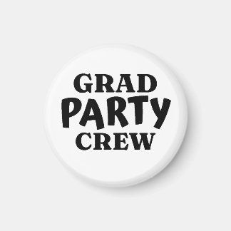 Grad Feest Crew Magneet