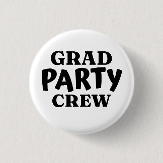 Grad Feest Crew Ronde Button 3,2 Cm