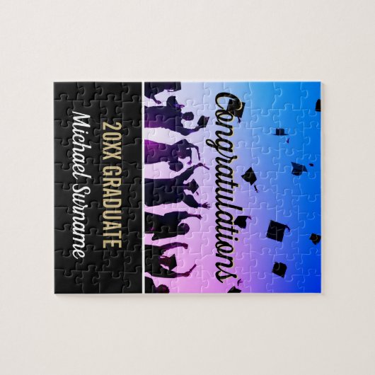 Grad Gift ! Puzzle populaire de graduation (Horizontal)