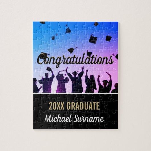Grad Gift ! Puzzle populaire de graduation (Vertical)