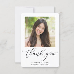 GRAD MERCI photo moderne simple calligraphie
