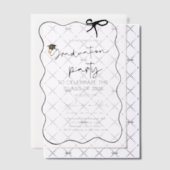 Grad Party Classe Invitation de 2025, Whimsical Bo (Décalage (Invitation))
