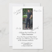  Grad Party  Photo Invitation Personalize (Dos)