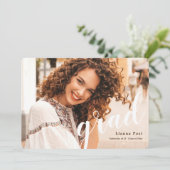 Grad Photo Faire-part de graduation (Debout devant)