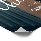 Grad Poster - Custom Name Date Save The Date (Coin)